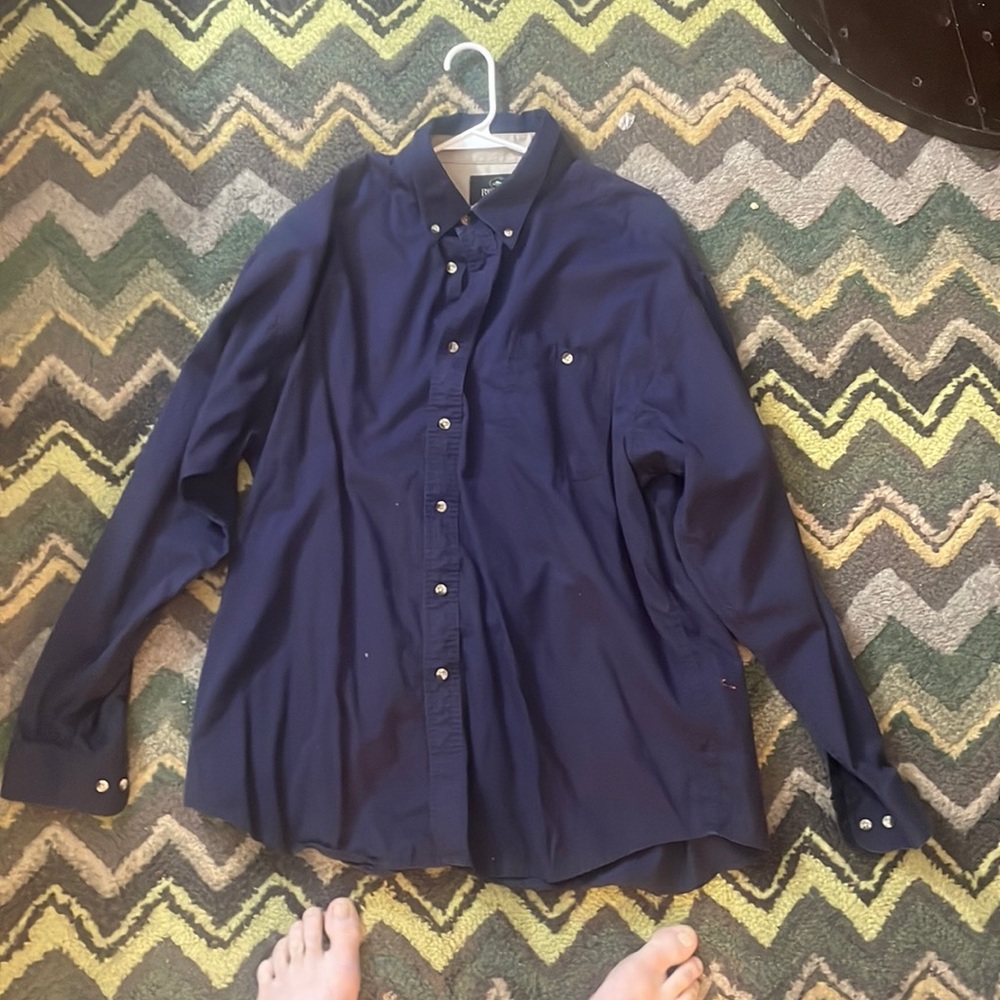 Long-sleeve button-down Red Head XL